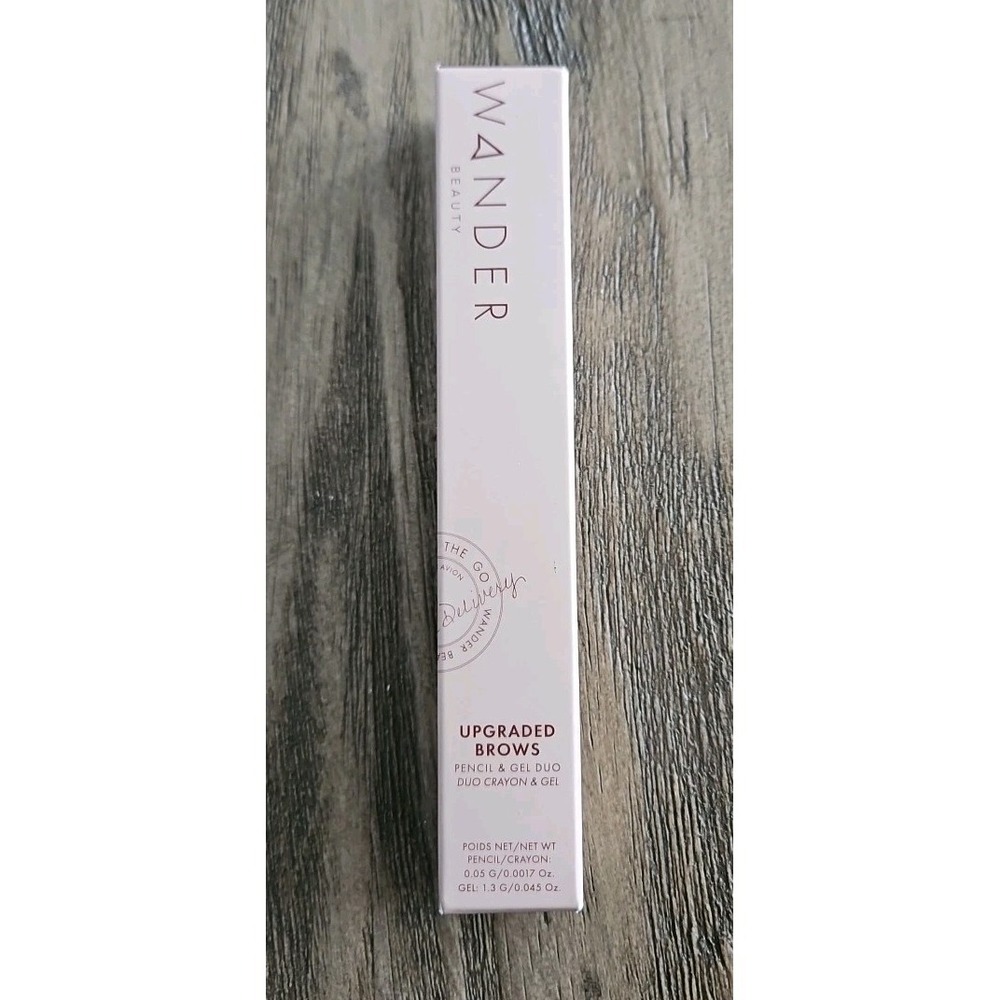Wander Beauty Upgraded Brows Pencil & Gel Duo MEDIUM BROWN
